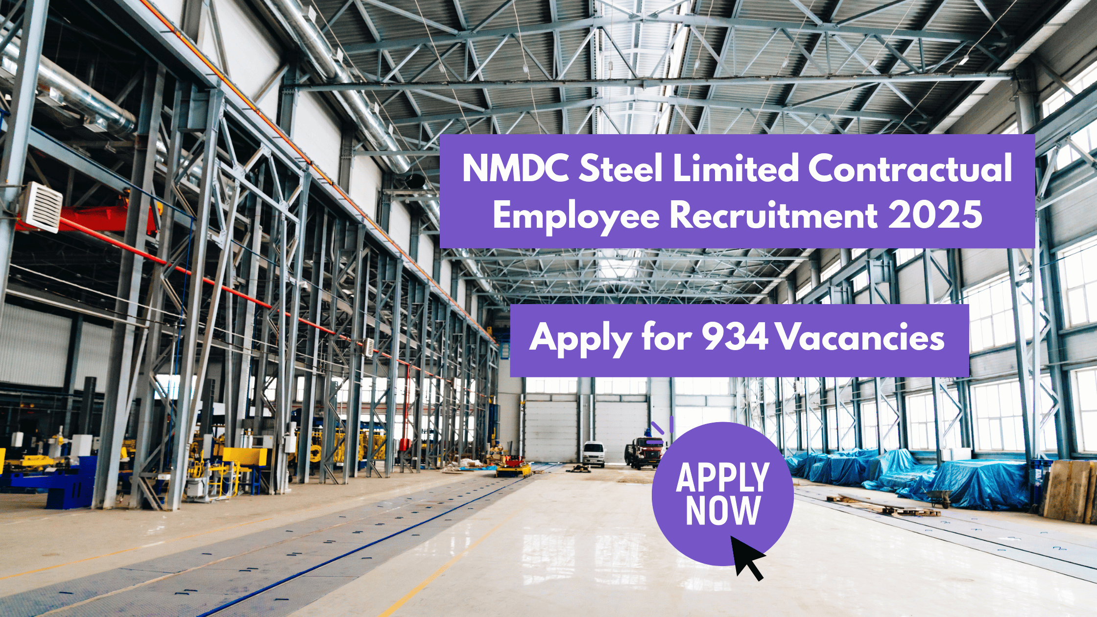 NMDC Steel Limited Contractual Employee Recruitment 2025